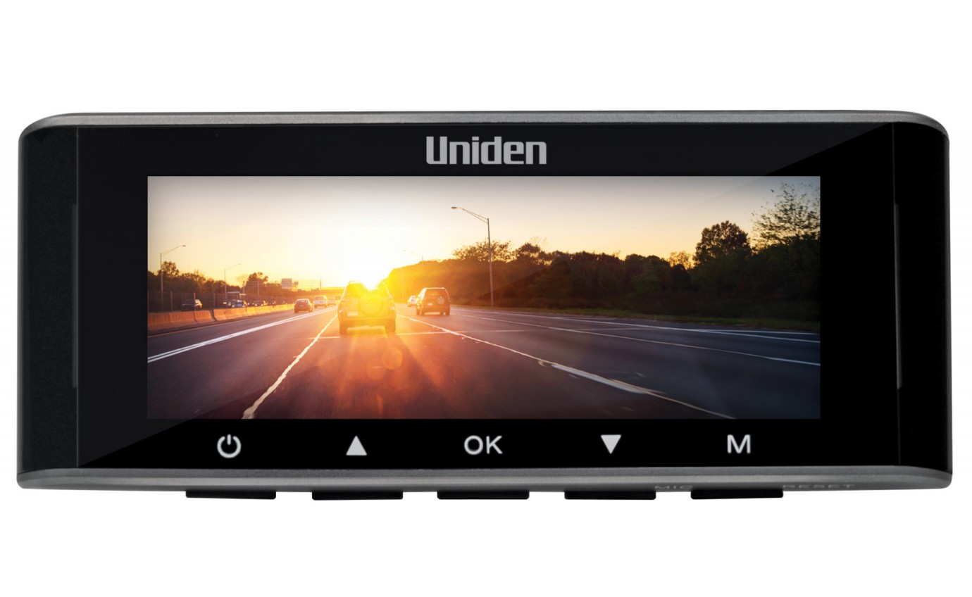 Uniden 4K Smart Dash Cam with FHD Rear Camera and Wide Angle LCD Colour Screen IGOCAM90R