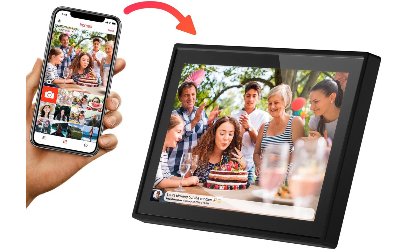 Jackson Frameo 10.1 inch Smart Photo Frame (Black) DPF1099