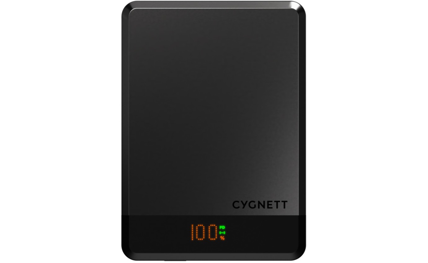 Cygnett MagSlim Magnetic Wireless Power Bank 5K 11901320314