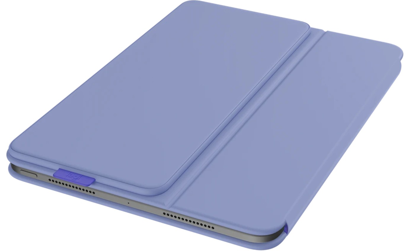 Logitech Flip Folio for iPad Pro 11 inch M4 & Air 11 inch M2/M3 & 5th Gen (Lilac) 920013843