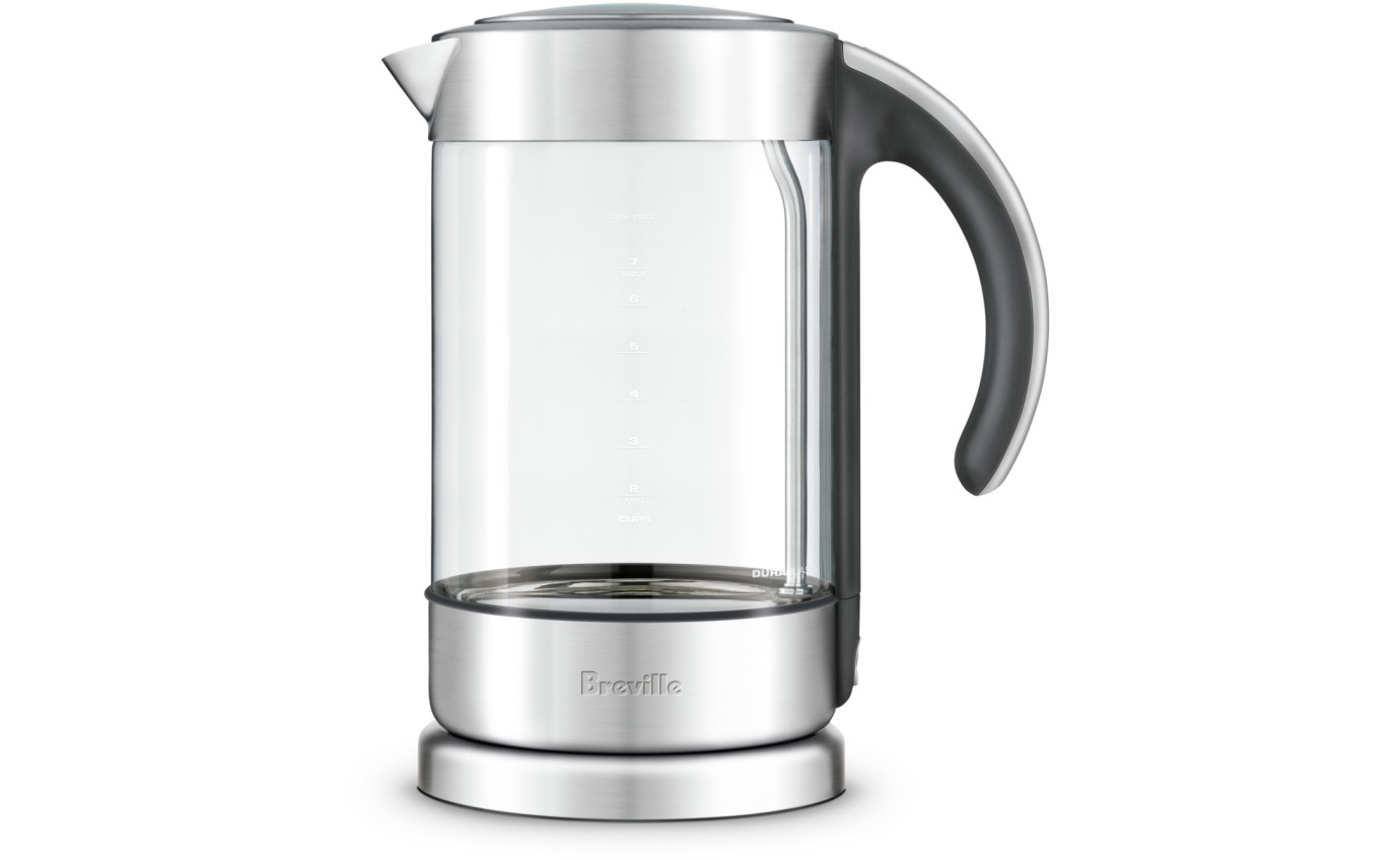 Breville the Crystal Clear™ Glass Kettle (Stainless Steel) BKE750CLR