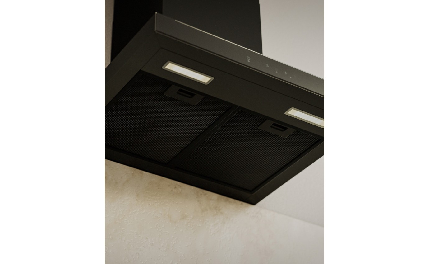 Haier 60cm 600 Series Box Chimney Wall Rangehood HC60BMB2