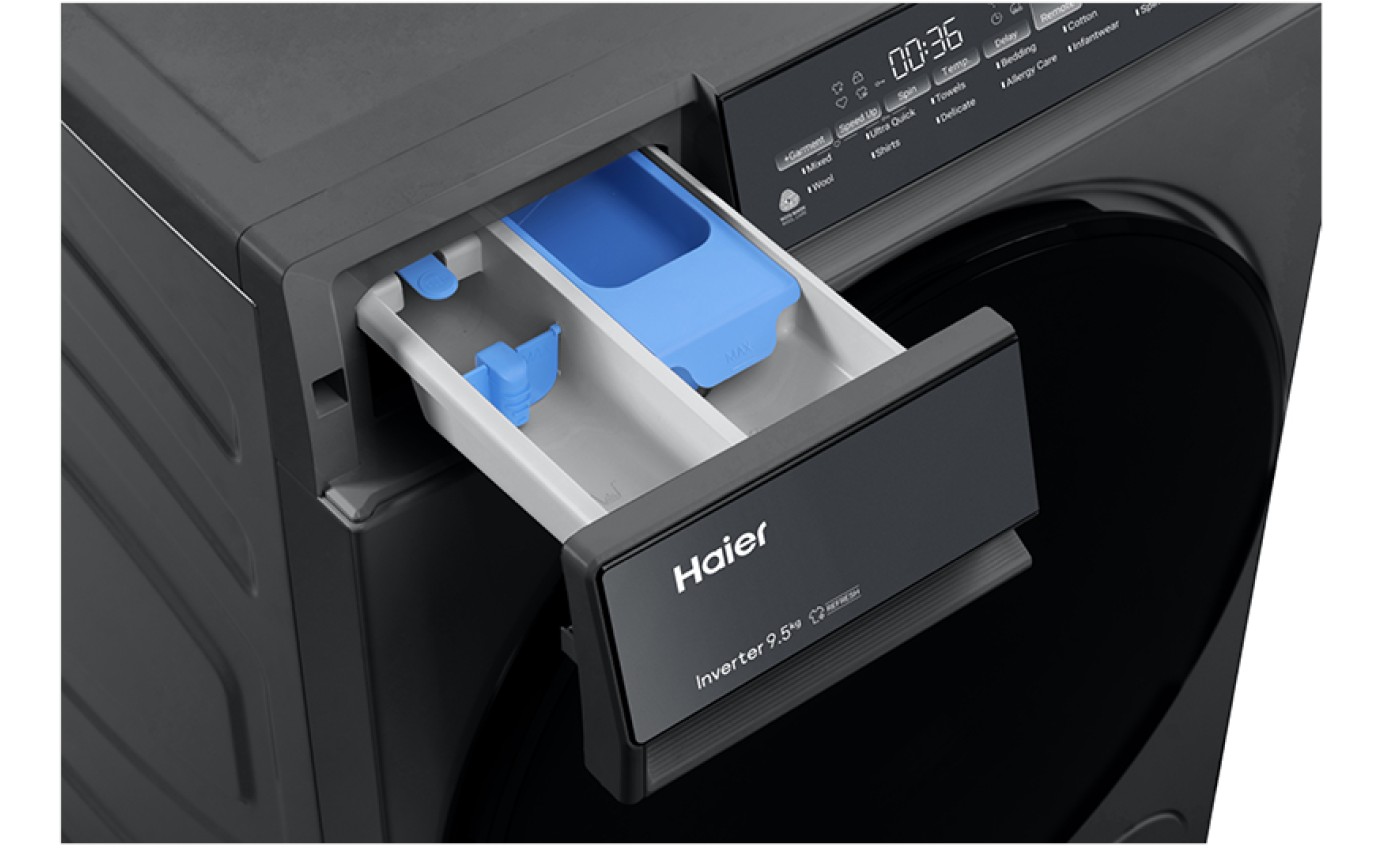 Haier 9.5kg 500 Series Front Load Washing Machine (Dark) HWFS95NB1