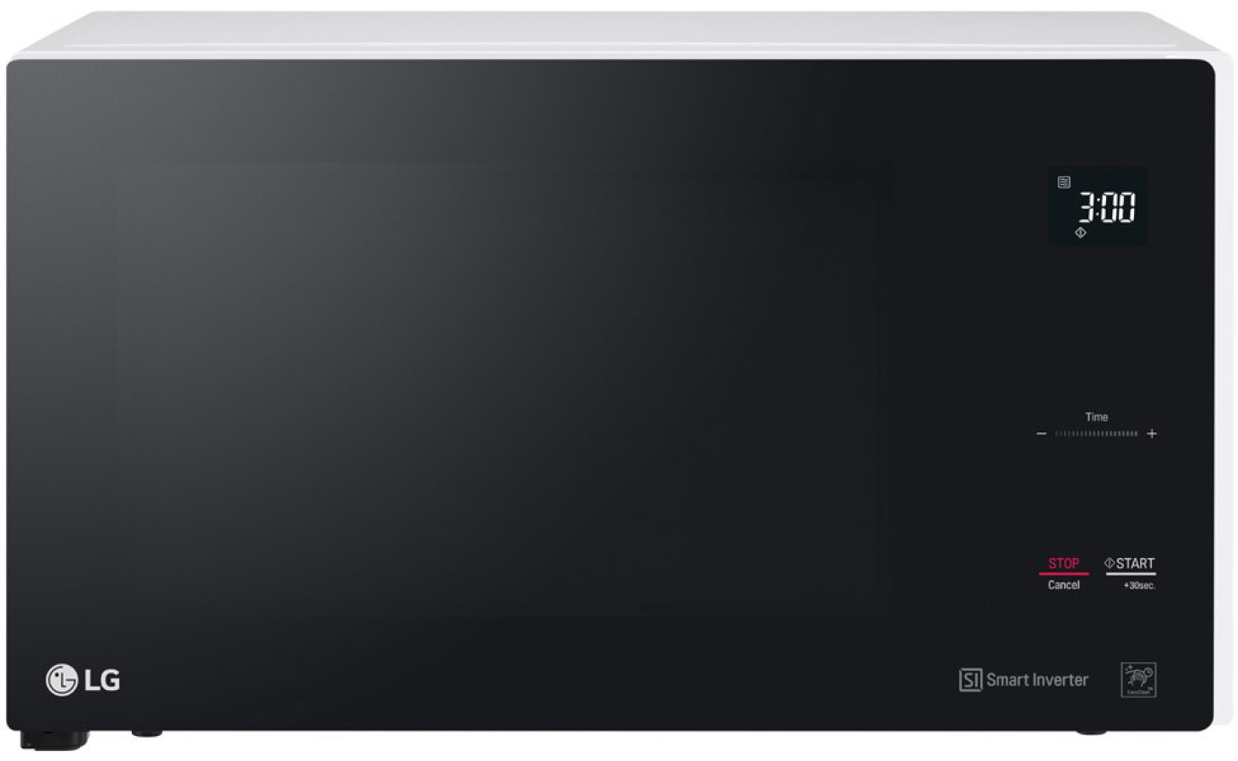 LG 25L 1000W NeoChef Smart Inverter Microwave Oven (White) MS2596OW