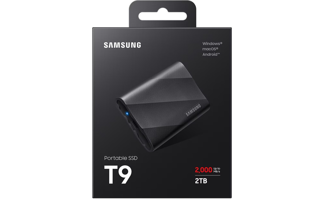 Samsung 2TB Portable SSD T9 MUPG2T0BWW