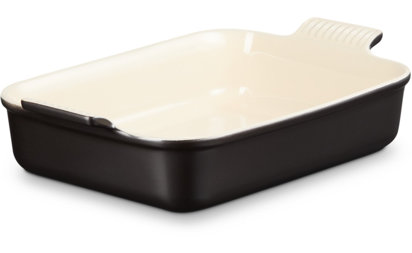 Le Creuset 32cm Heritage Rectangular Dish (Black) 71102320000001
