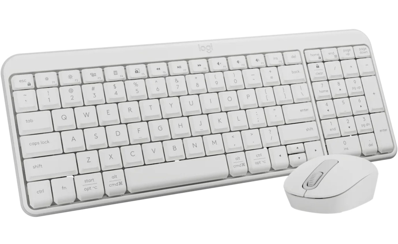 Logitech MK250 Compact Bluetooth&reg; Wireless Combo (Off-White) 920013560