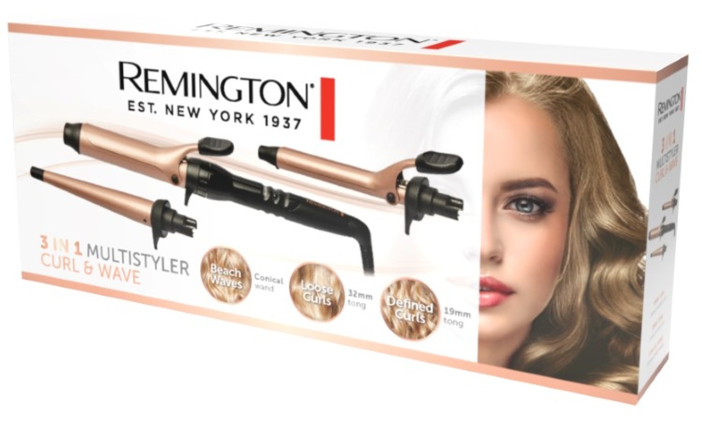 Remington 3 in 1 Multistyler Curl & Wave CI97MS3AU