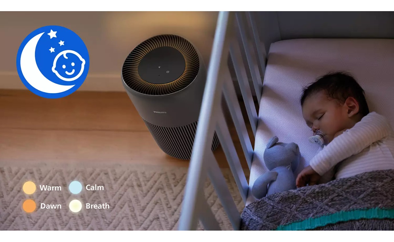 Philips PureProtect Quiet 2200 Series Smart Air Purifier (Dark Slate) AC222113