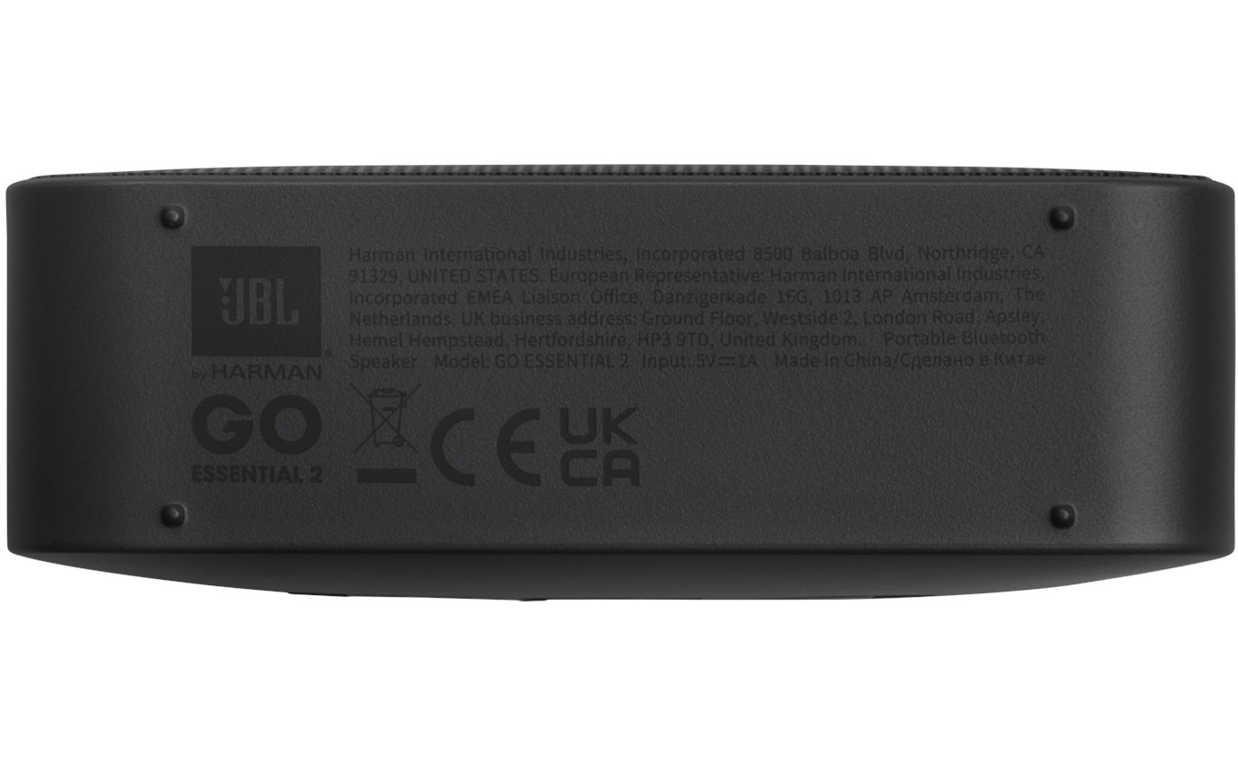 JBL Go Essential 2 Portable Speaker (Black) JBLGOES2BLKEU