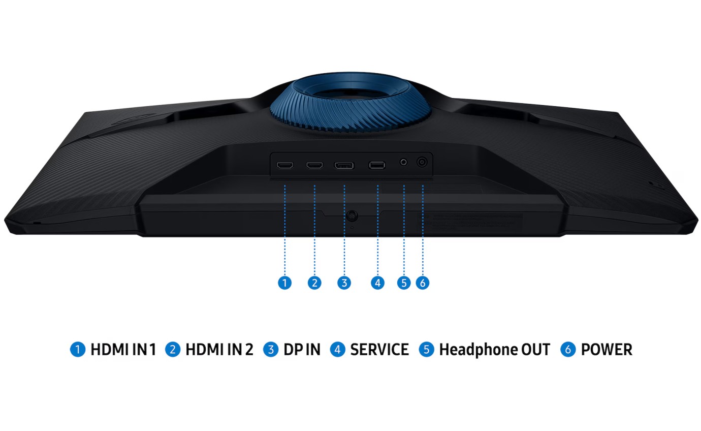 Samsung 27 inch Odyssey G5 QHD 180Hz Gaming Monitor LS27FG510EEXXY