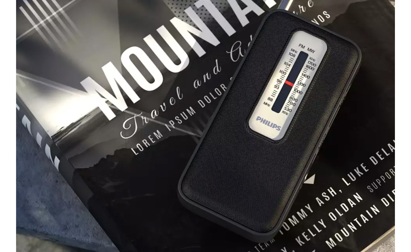 Philips Portable FM/AM Radio TAR150600