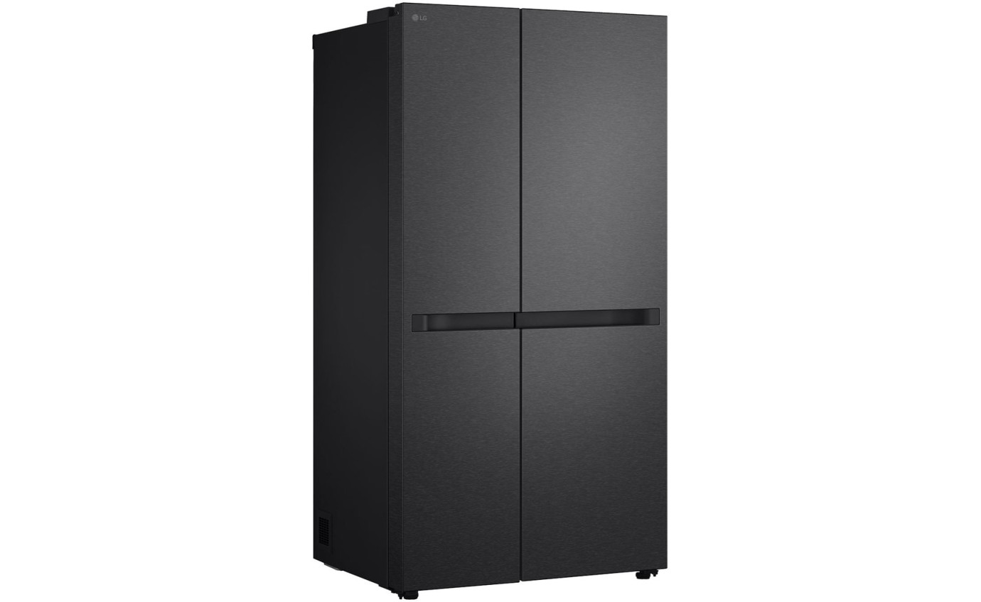 LG 664L Side By Side Fridge (Matte Black) GSB599MBL
