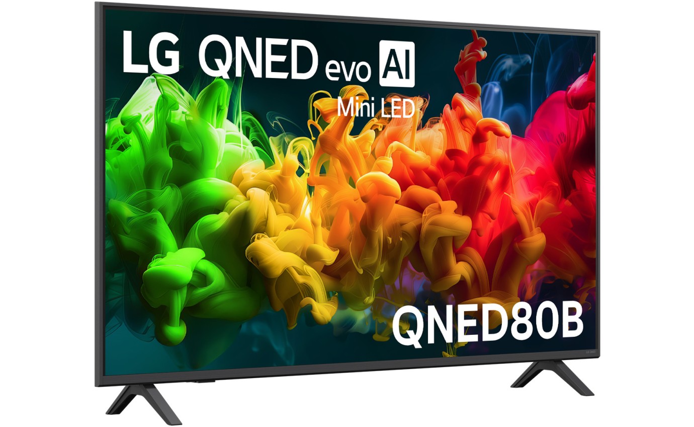 LG 50 inch QNED80B evo AI Mini LED 4K Smart TV 50QNED80BSA