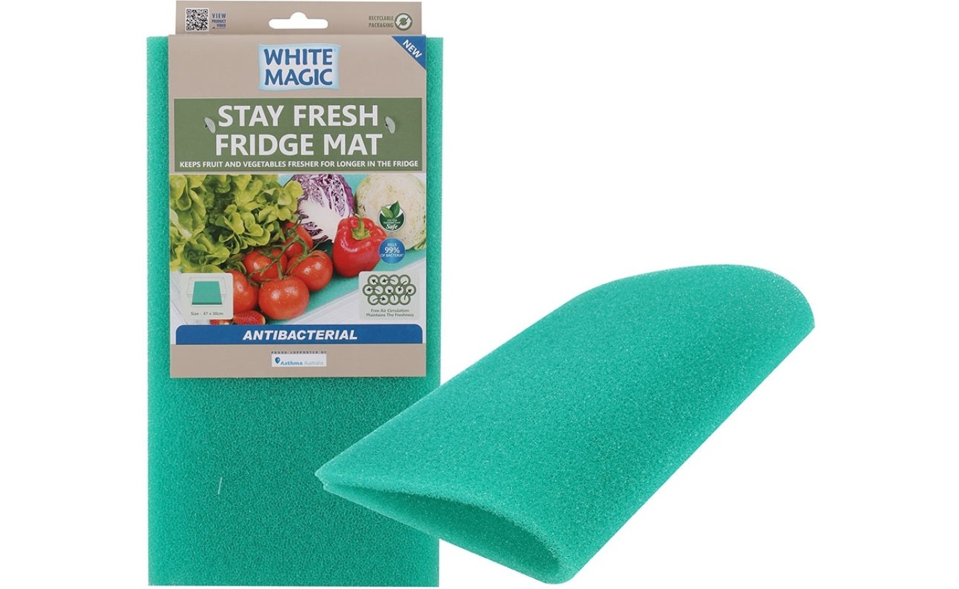 White Magic Stay Fresh Antibacterial Fridge Mat WMSFMA