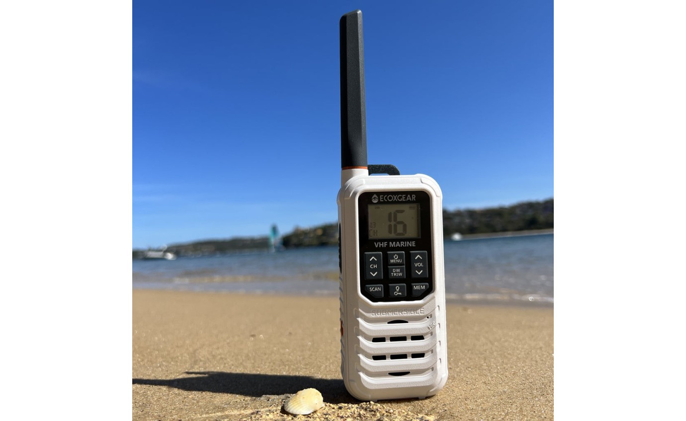 ECOXGEAR EXM300 3W IP67 VHF Marine Handheld Radio EXM300