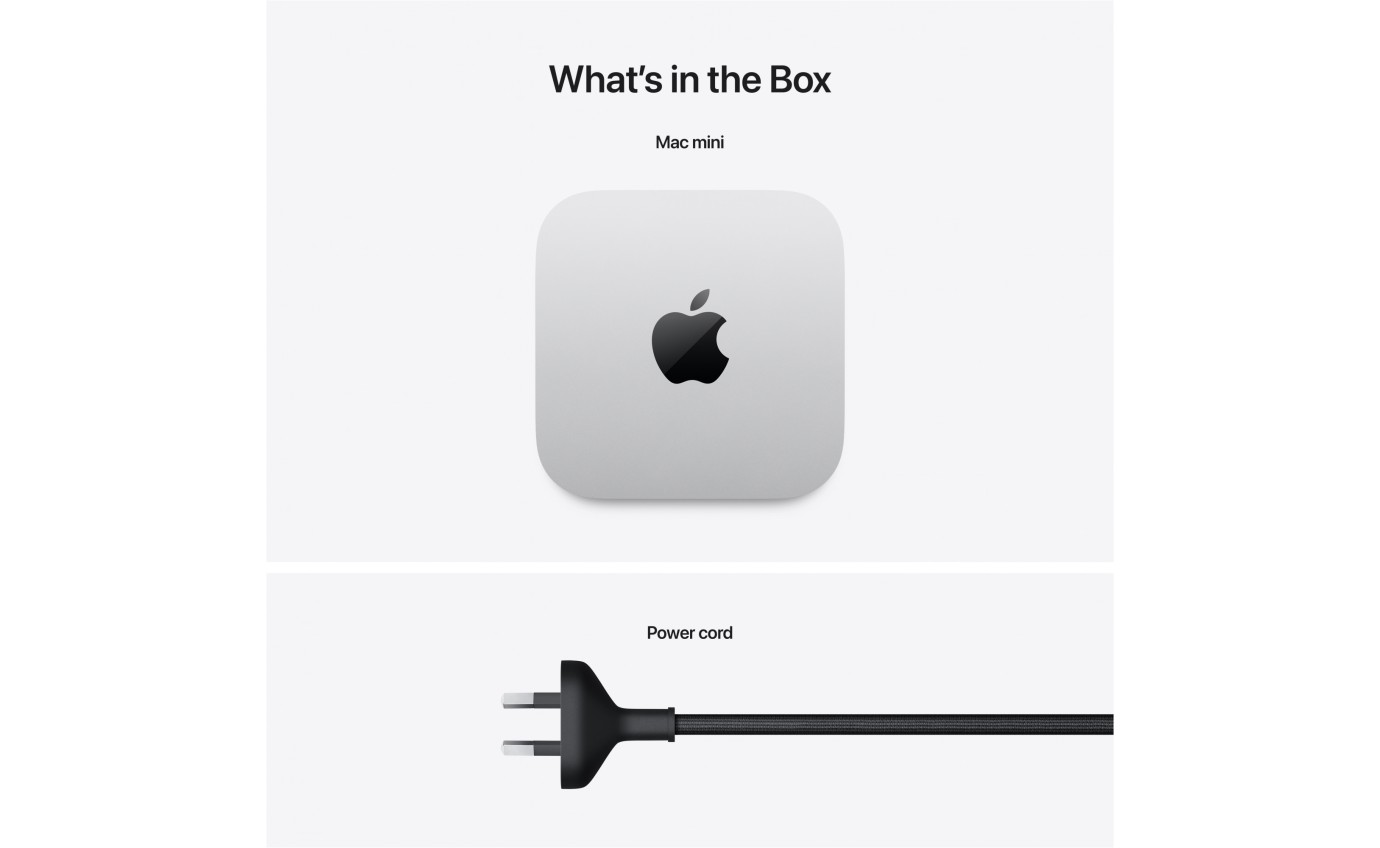 Apple Mac mini M4 Chip 10-Core CPU 10-Core GPU 16GB RAM 256GB MU9D3XA