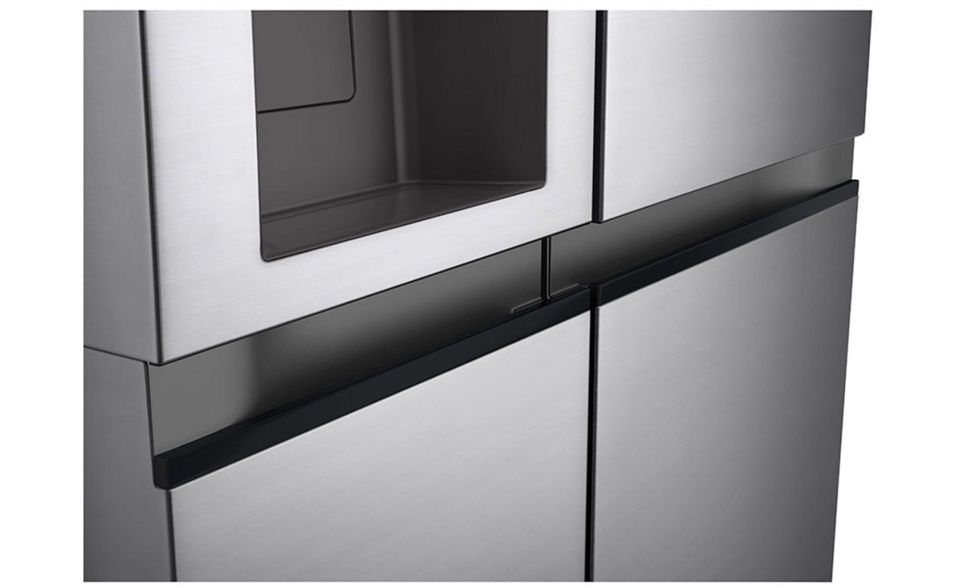 LG 635L Side by Side Fridge (Stainless Steel) GSL600PL