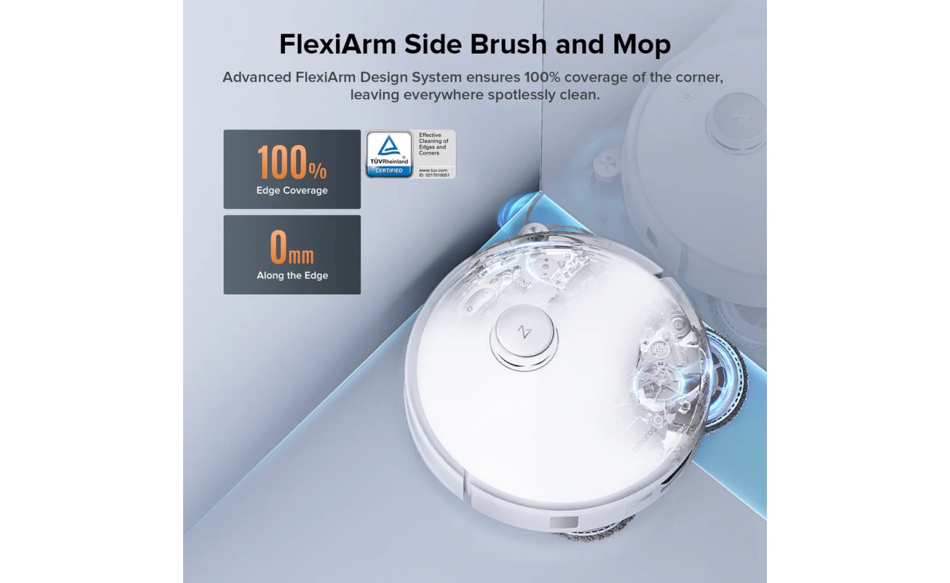 Roborock QRevo Edge C Robotic Vacuum RRQREC0203WHT