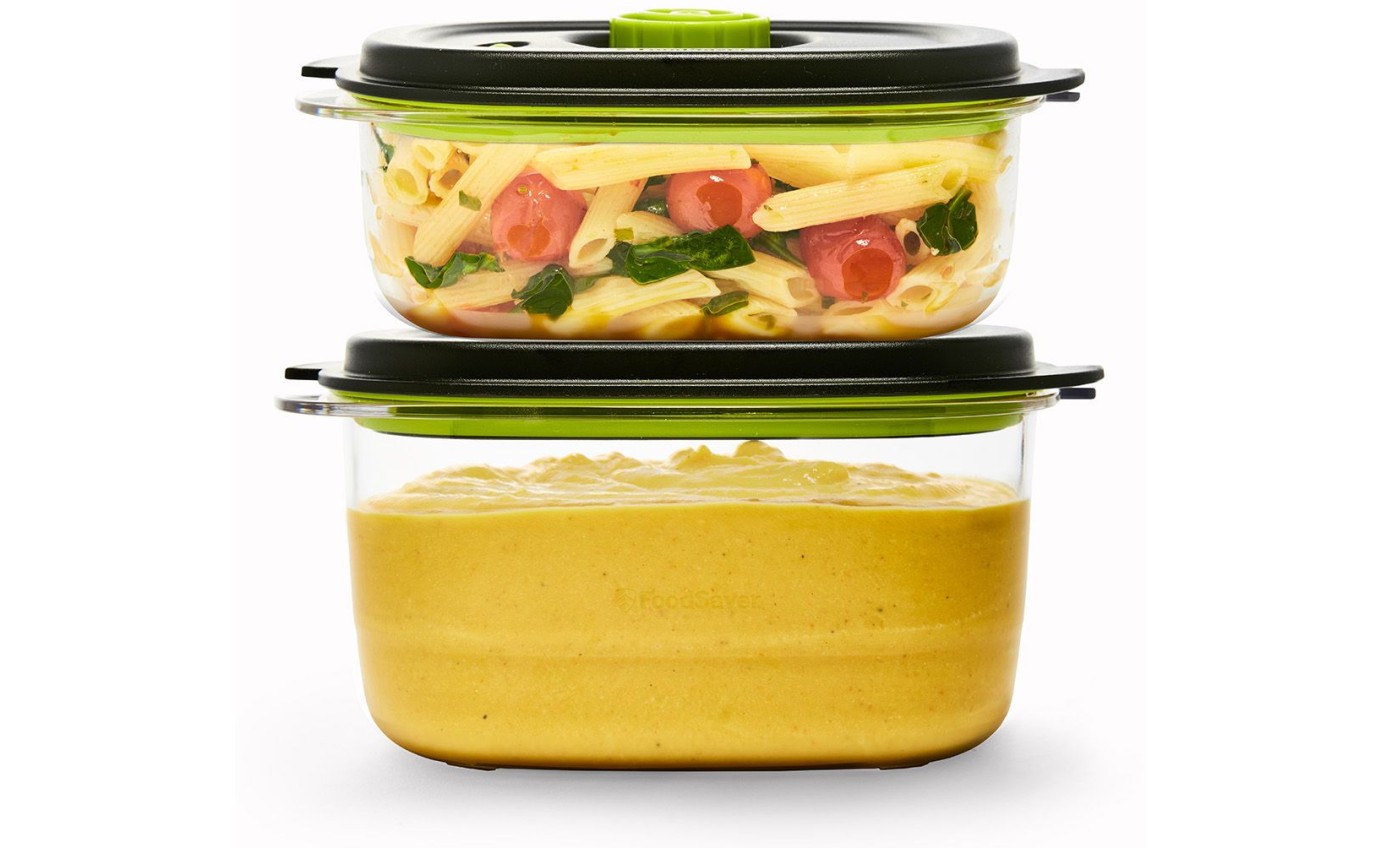 FoodSaver Preserve & Marinate 3 + 5 Cup Containers VS0660