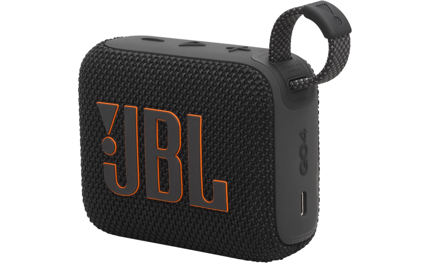JBL Go 4 Mini Portable Bluetooth Speaker (Black) JBLGO4BLK
