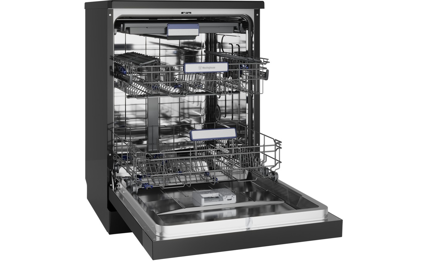 Westinghouse 60cm Freestanding Dishwasher (Dark Stainless Steel) WSF6606KXC