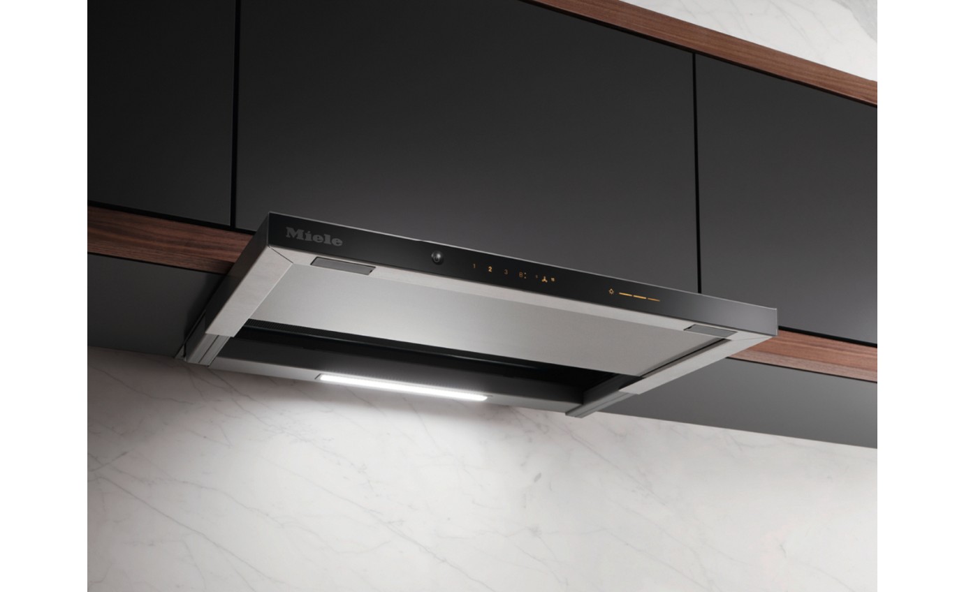 Miele 60cm Slimline Rangehood (Obsidian Black) DAS4630