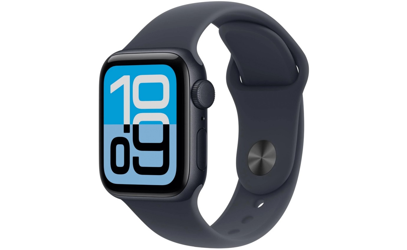 Apple Watch SE 3 GPS + Cellular 40mm Midnight Aluminium Case with Midnight Sport Band (M/L) MEPC4XA