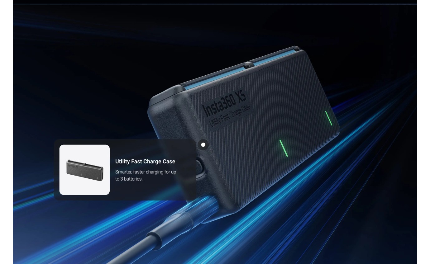 Insta360 X5 8K 360 Action Camera Essentials Bundle INSTAONEX5ES