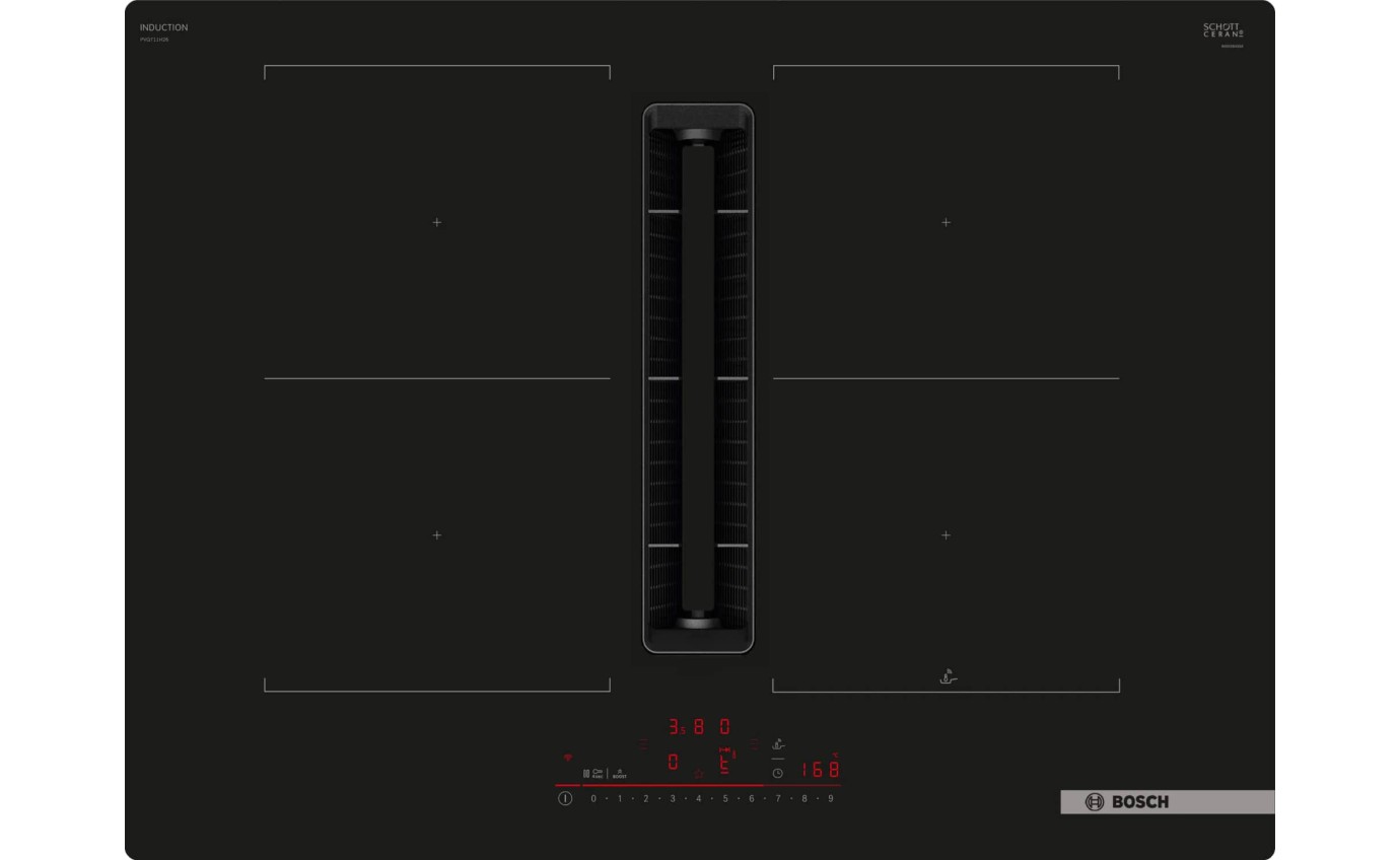 Bosch 70cm Series 6 Induction Downdraft Cooktop PVQ711H26E