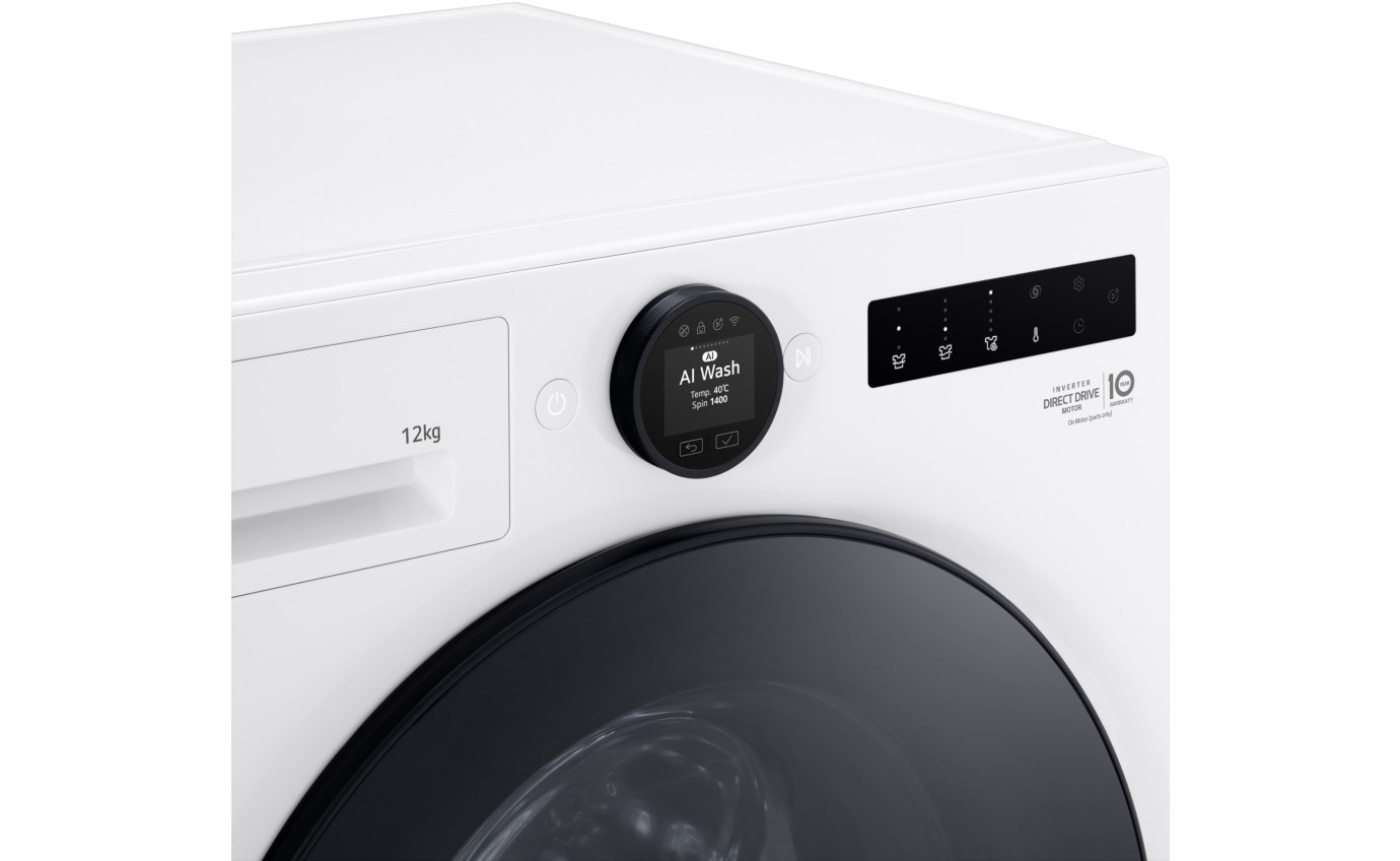 LG 12kg Series 9 Front Load Washing Machine WX91412W