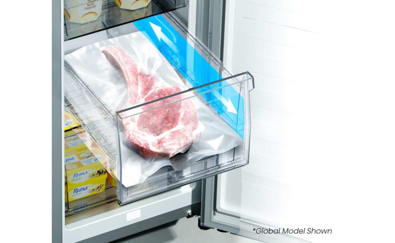 Hisense 483L Quad Door Fridge (White) HRCD483G