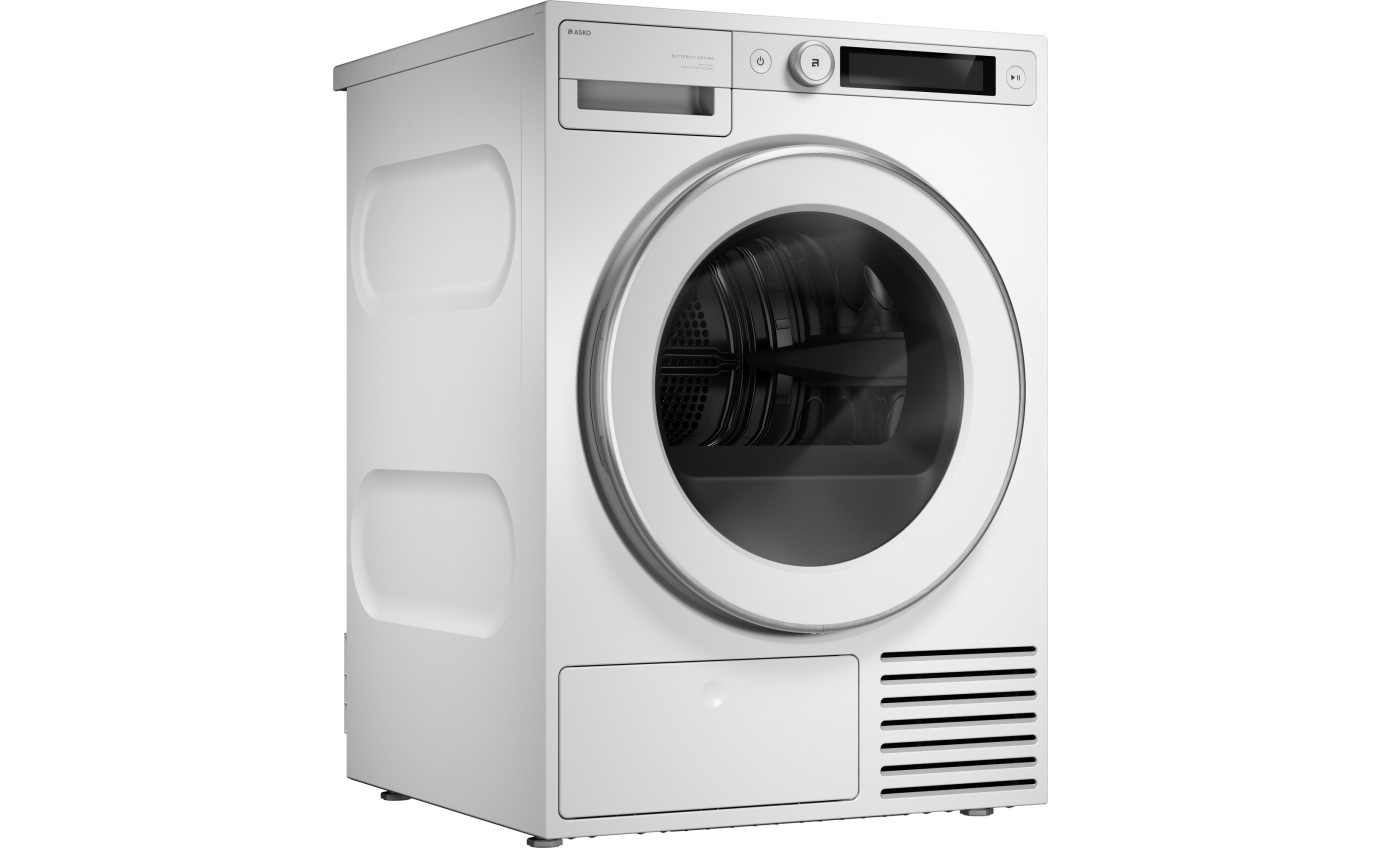 Asko 9kg Heat Pump Tumble Dryer (White) T509HPW