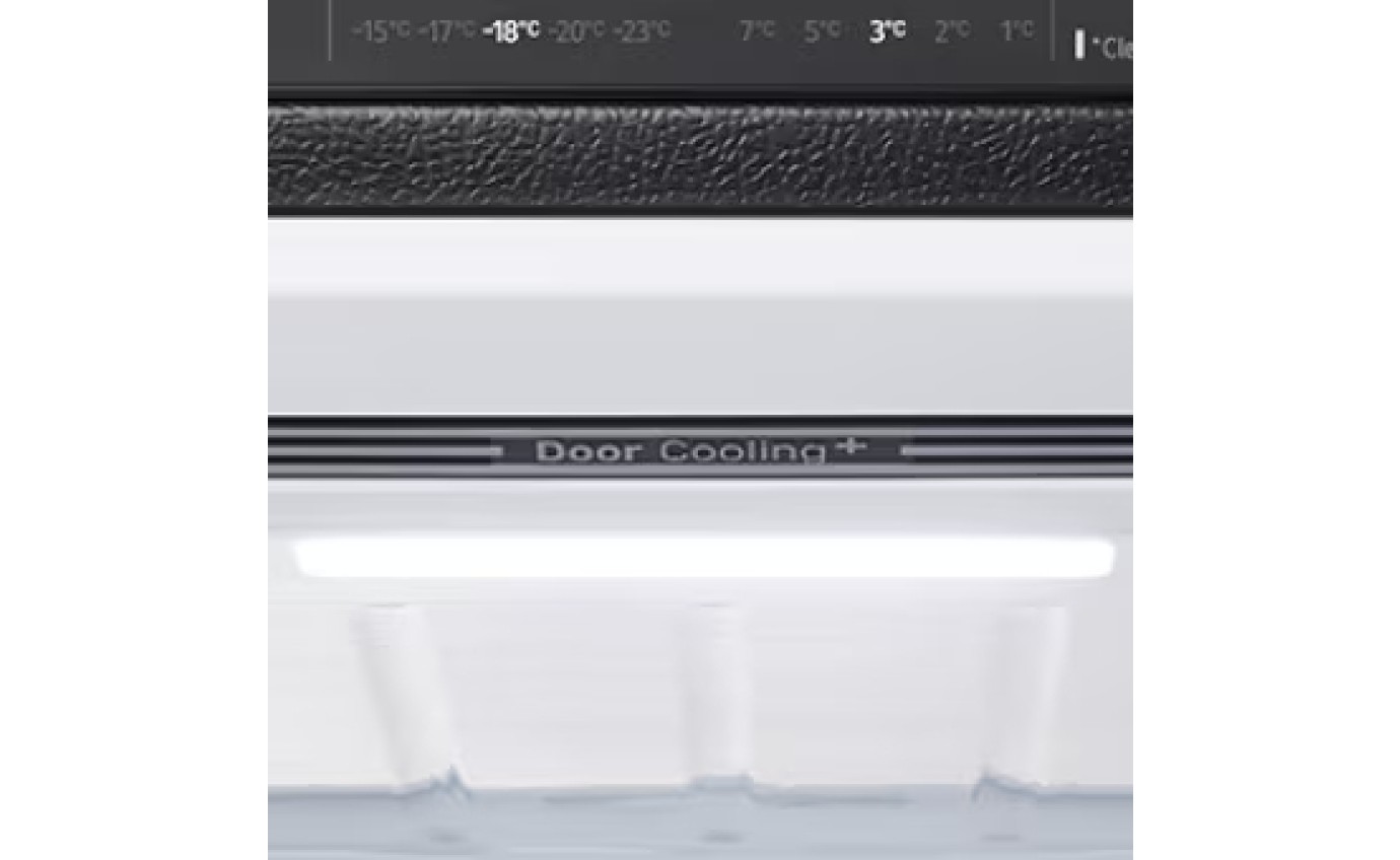 LG 340L Instaview Bottom Mount Fridge (Matte Black) GBV300MBL
