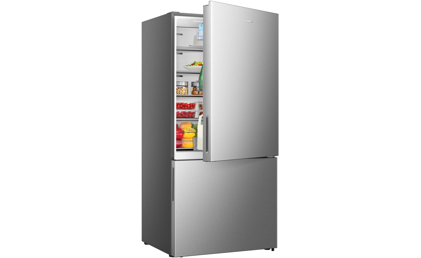 Hisense 503L Bottom Mount Fridge (Stainless Steel) HRBM503S