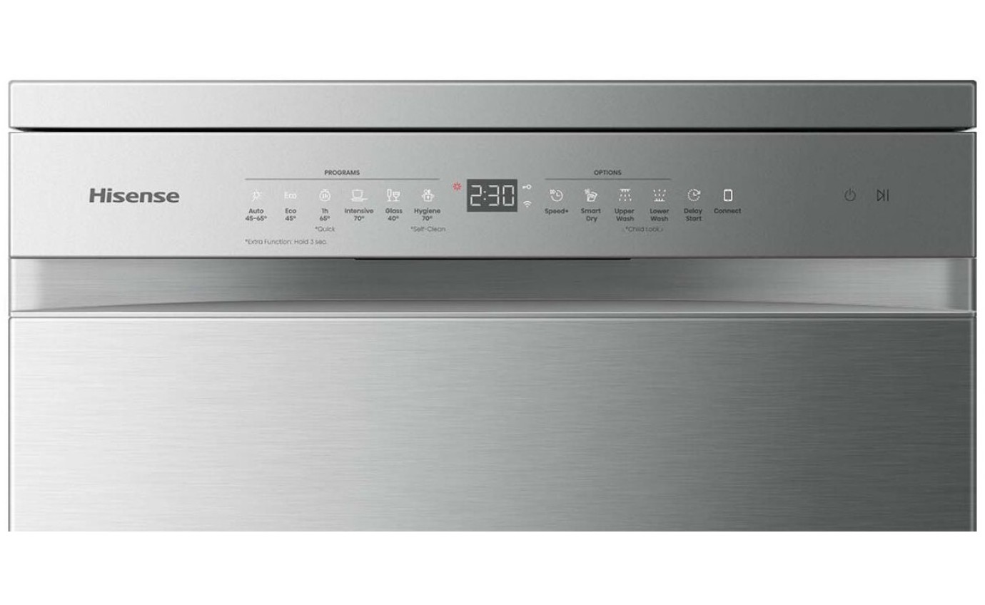 Hisense 60cm Freestanding Dishwasher (Stainless Steel) HSAA16FS