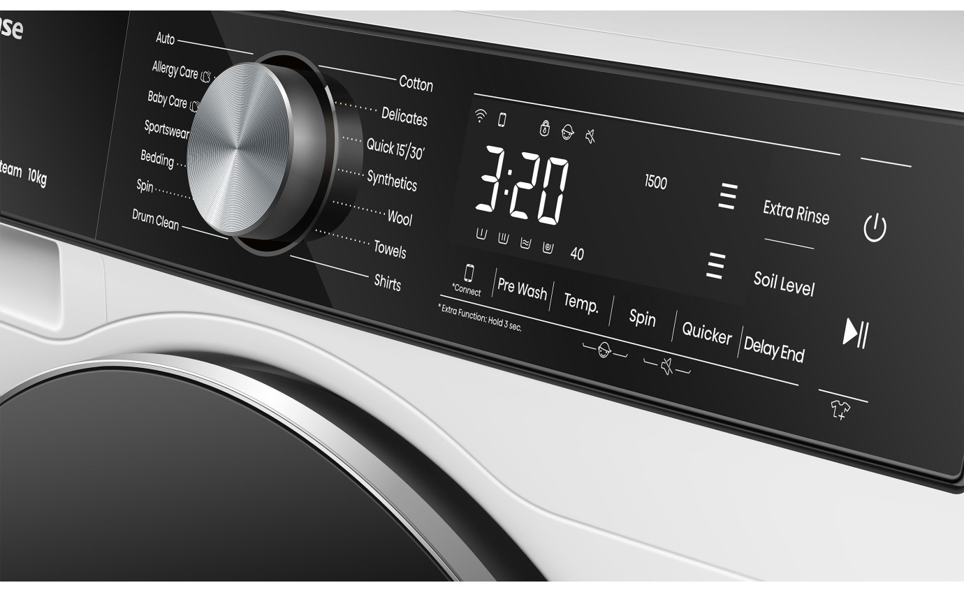 Hisense 10kg Front Load Washing Machine HWFS1015E