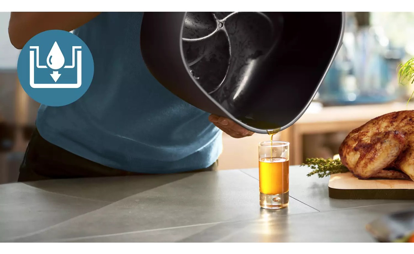 Philips 5000 Series Dual Basket Airfryer XXL (Black) NA55100