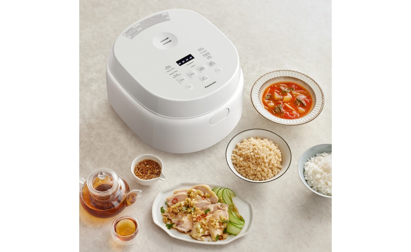 Panasonic Premium 5.5 Cup Rice & Multi Cooker SRDL104WST