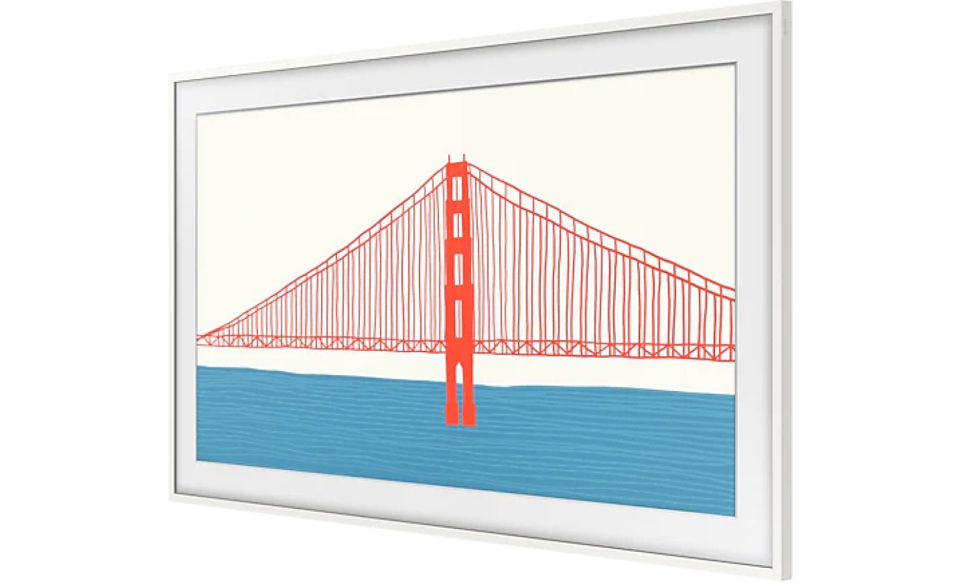 Samsung 65 inch Modern Bezel for The Frame TV 2021/2022 (White) VGSCFA65WTBRU