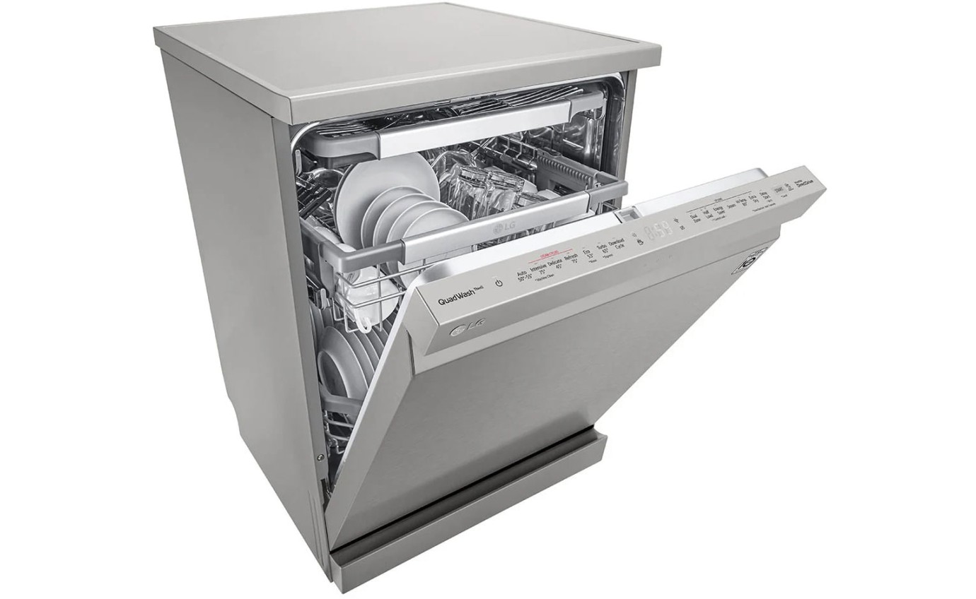 LG 60cm Freestanding Dishwasher (Platinum Steel) XD3A25PS