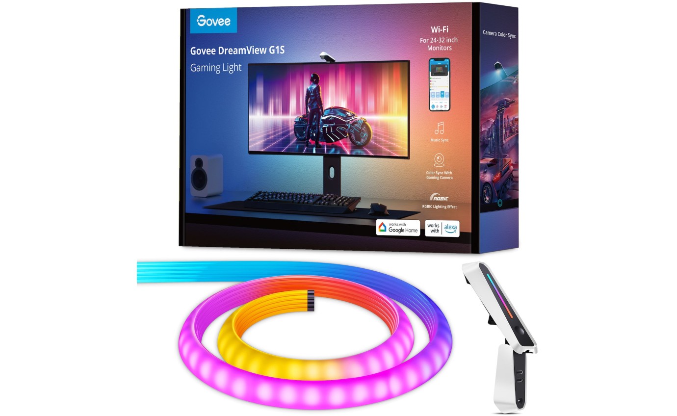 Govee DreamView G1S Backlight Immersion Kit Gaming Edition (24 inch-32 inch) H604DED1