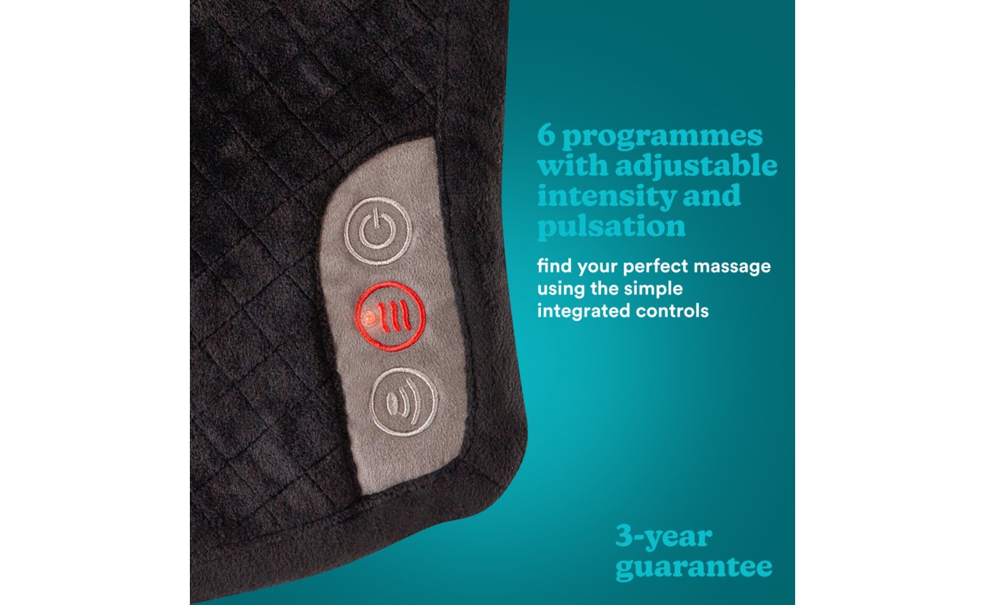 Homedics Comfort Neck & Shoulder Vibration Massager + Heat CMWRP325HAU