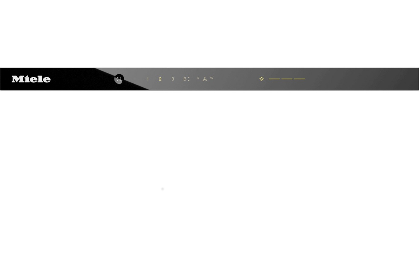 Miele 60cm Slimline Rangehood (Obsidian Black) DAS4630