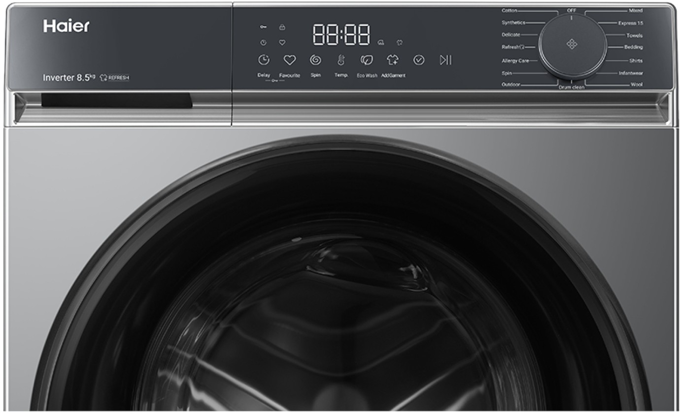 Haier 8.5kg 300 Series Front Load Washing Machine (Dark) HWF85KB1