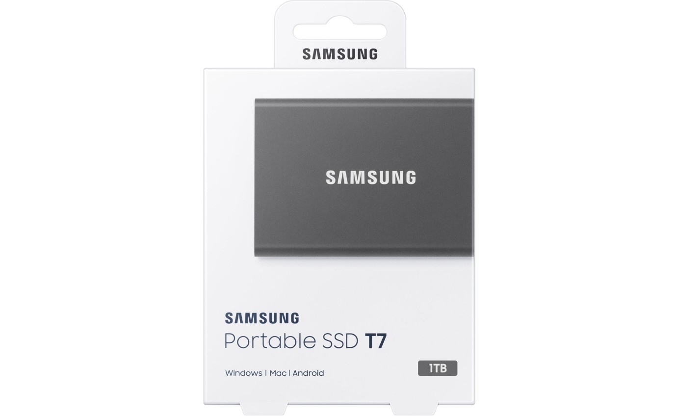 Samsung Portable SSD T7 1TB (Grey) MUPC1T0TWW