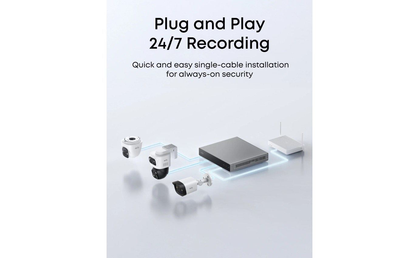 eufy Security PoE PTZ S4 (Add On) T8E00T21