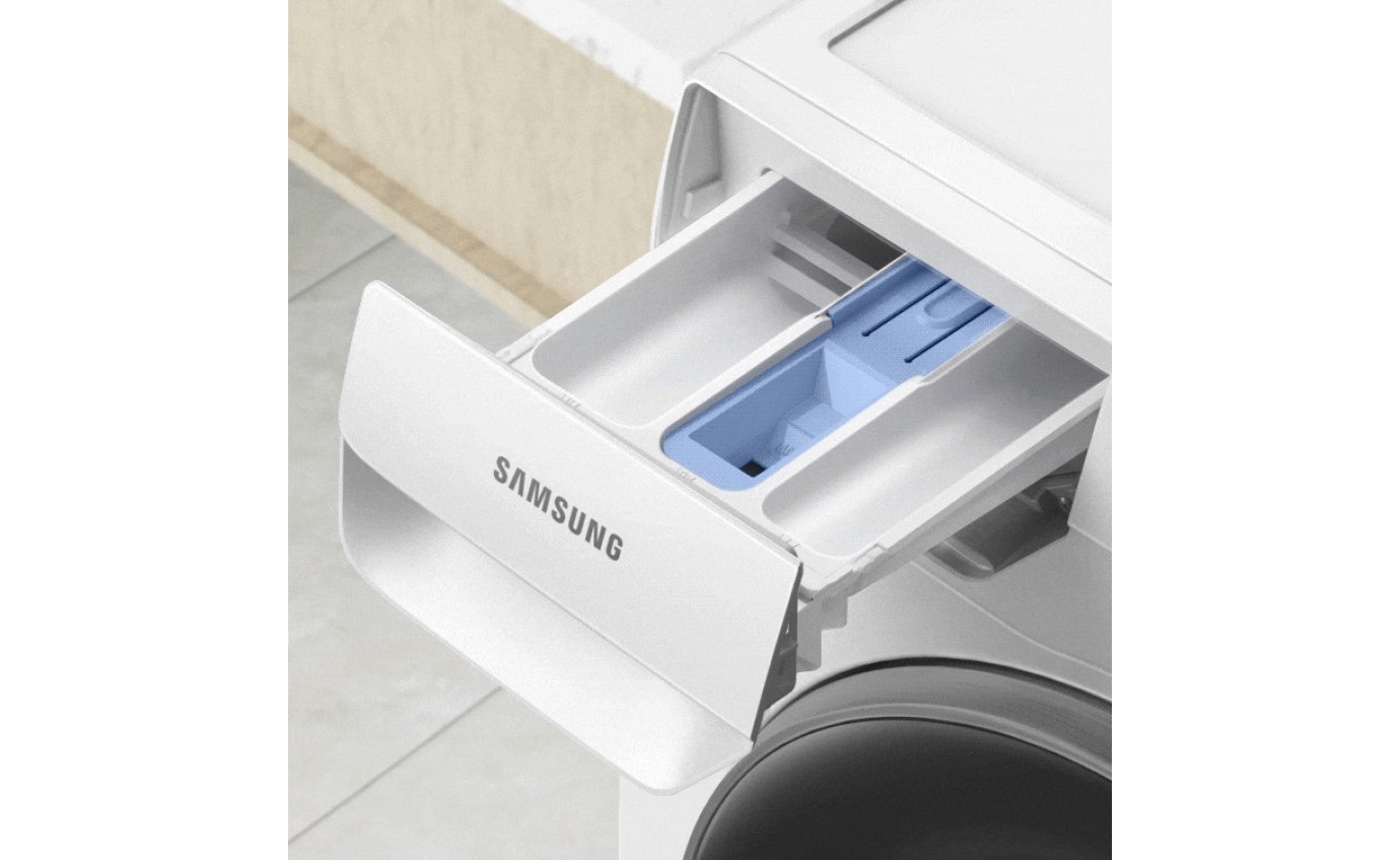 Samsung 9kg Smart Front Load Washing Machine (White) WW90DG6U34LE