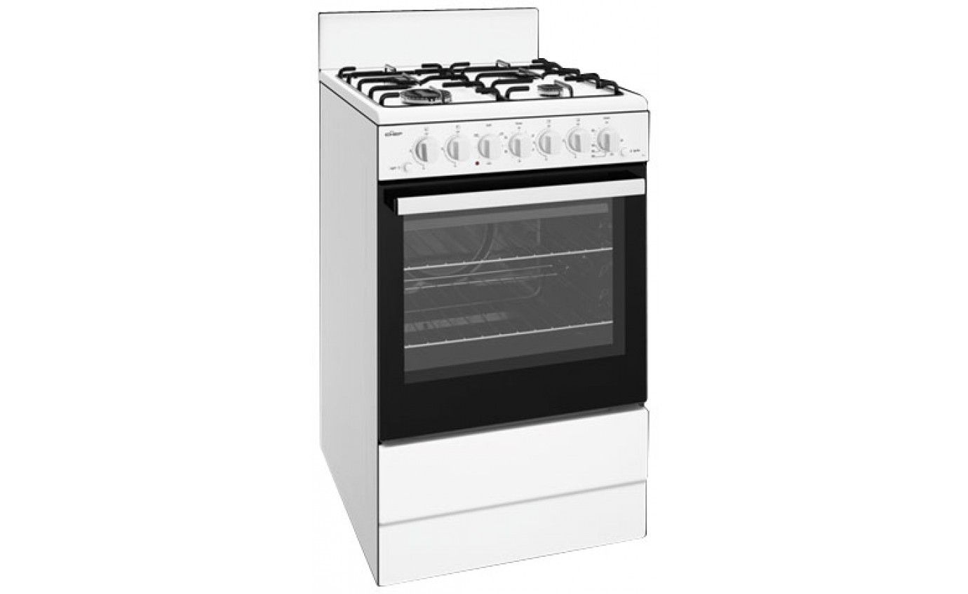 Chef 54cm Gas Freestanding Oven CFG504WBNG
