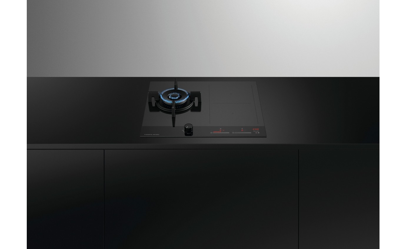 Fisher & Paykel 60cm Gas + Induction Cooktop cgi603dngtb4